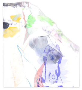 Papierarbeit Kuhlmann o.T. (Pferd Portrait), 2025