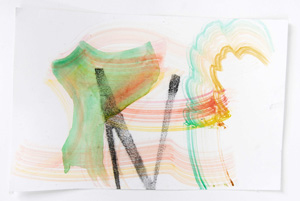 Papierarbeit Kuhlmann o.T.(aLpHAbeTH - N), 2019