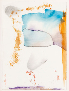Papierarbeit Kuhlmann o.T.( two spot), 2017