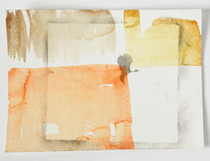 Papierarbeit Kuhlmann o.T.(Homer), 2018