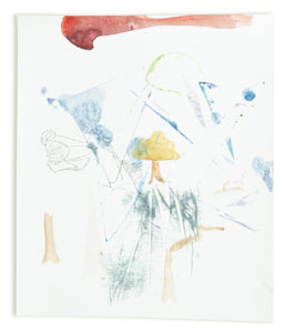 Papierarbeit Kuhlmann o.T.( Guernica), 2025